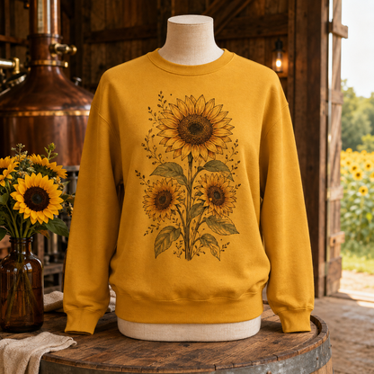 Sunflowers and Smiles Sweatshirts & Hoodies