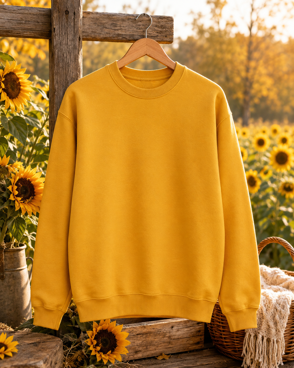 Sunflowers and Smiles Sweatshirts & Hoodies