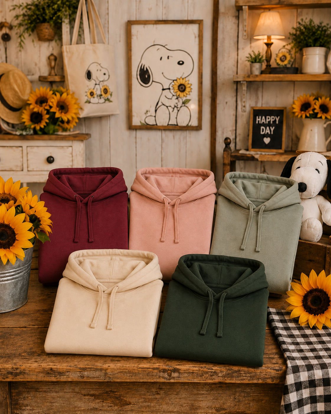 Sunflowers and Smiles Sweatshirts & Hoodies