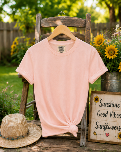 Sunflowers & Smiles Custom Tees