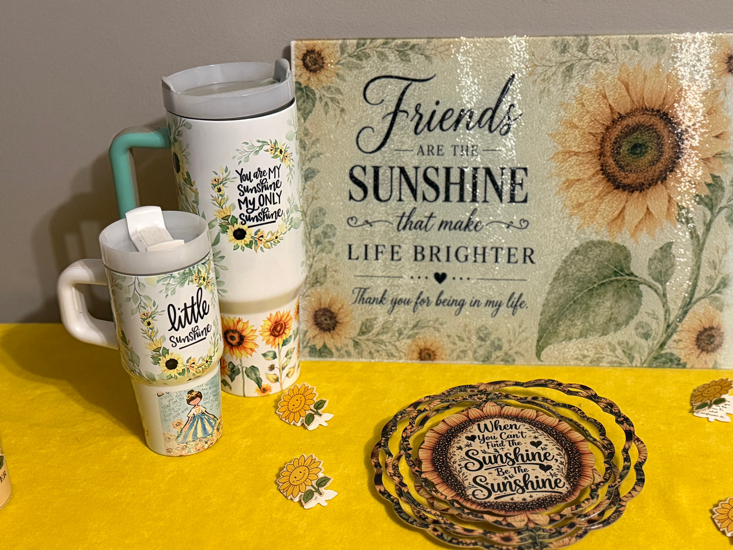Ready-to-Ship Sunflowers & Smiles Gifts