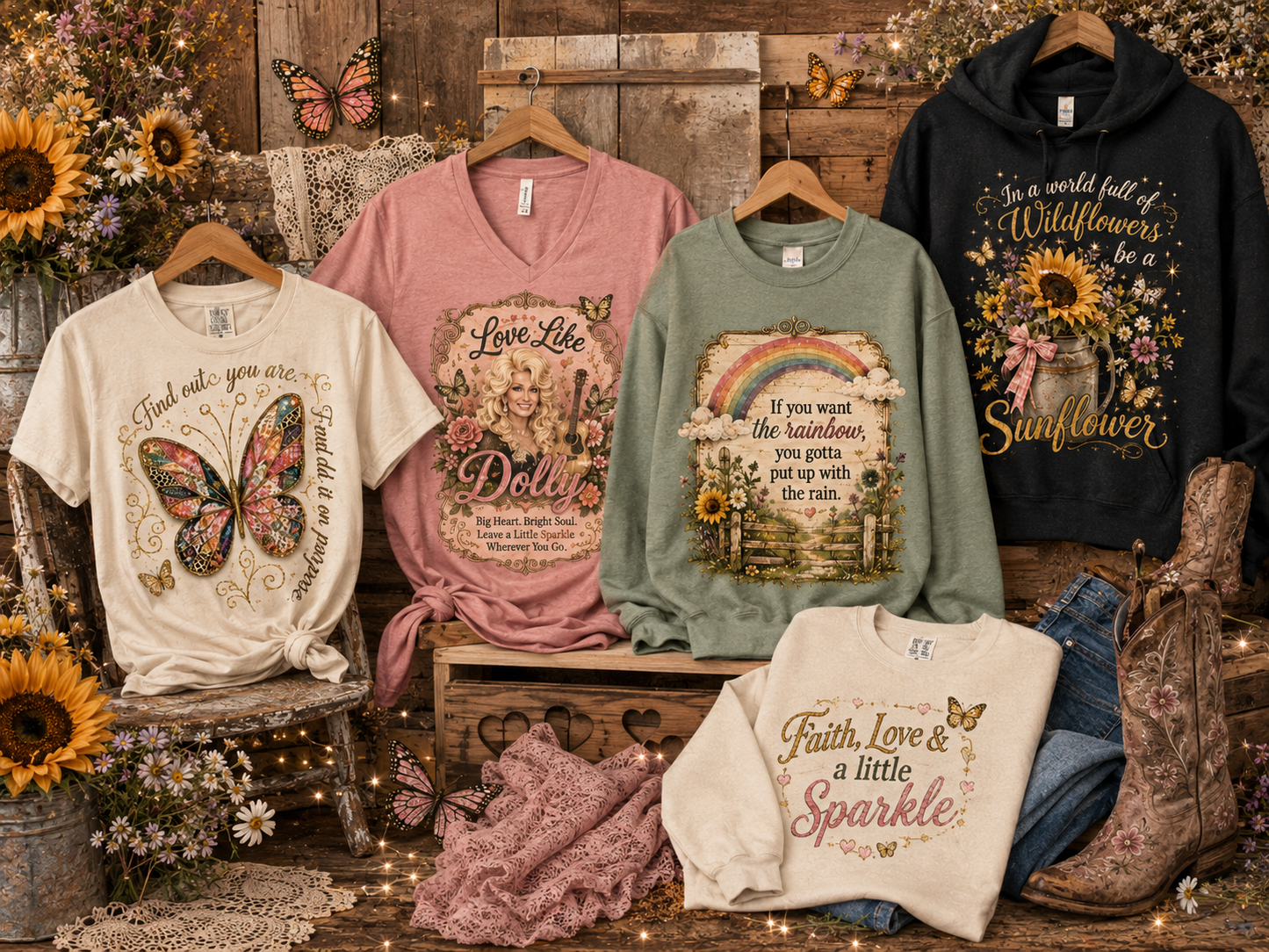 Dolly Inspired Tribute Apparel