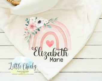 Personalized Baby Blanket
