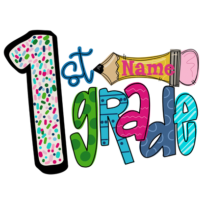 Back to School- Sprinkles Grade Tee