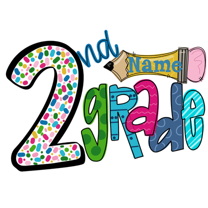 Back to School- Sprinkles Grade Tee