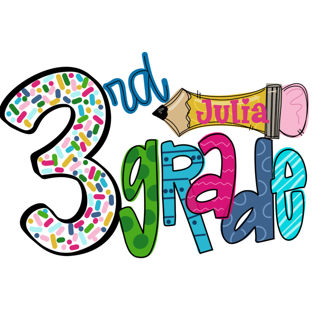 Back to School- Sprinkles Grade Tee