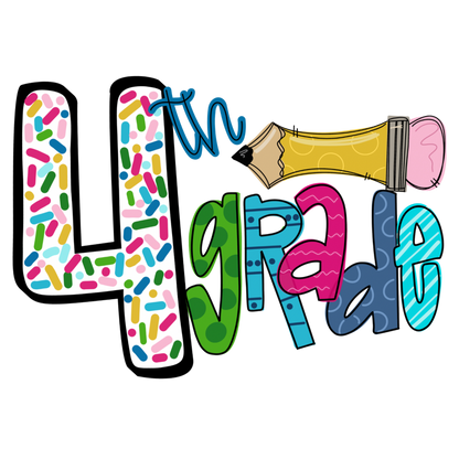 Back to School- Sprinkles Grade Tee