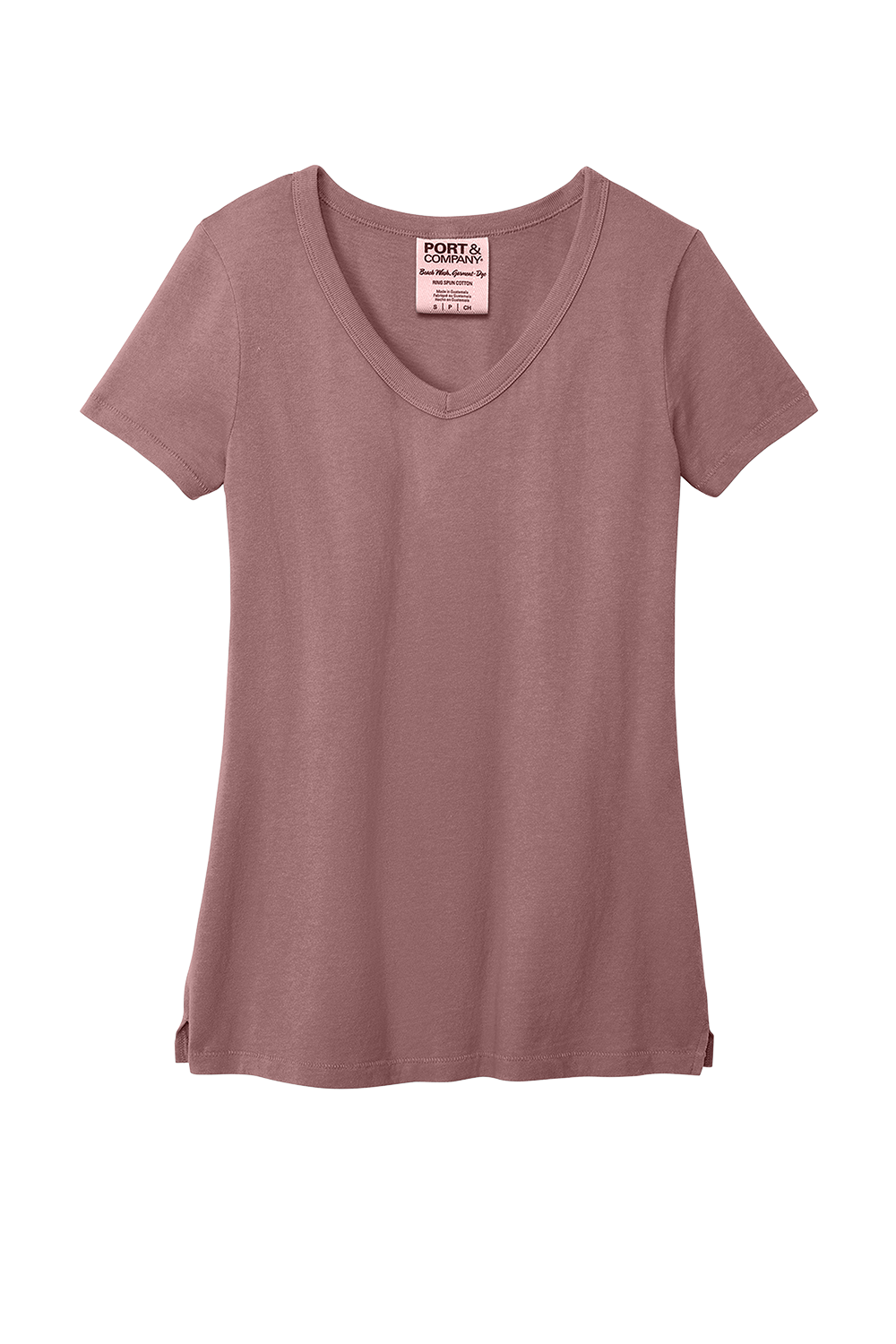 Women's Beach Washed  V-Neck T-Shirt