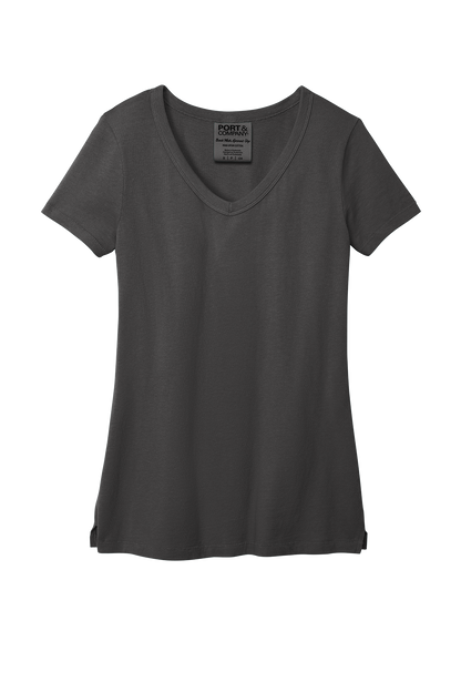 Women's Beach Washed  V-Neck T-Shirt
