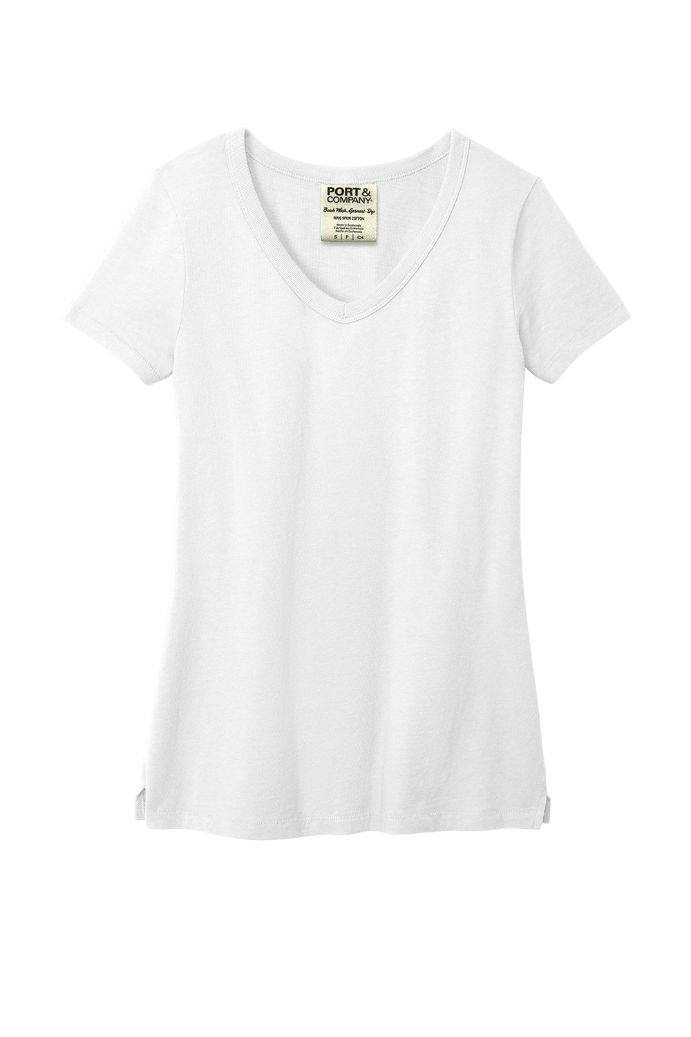 Women's Beach Washed  V-Neck T-Shirt