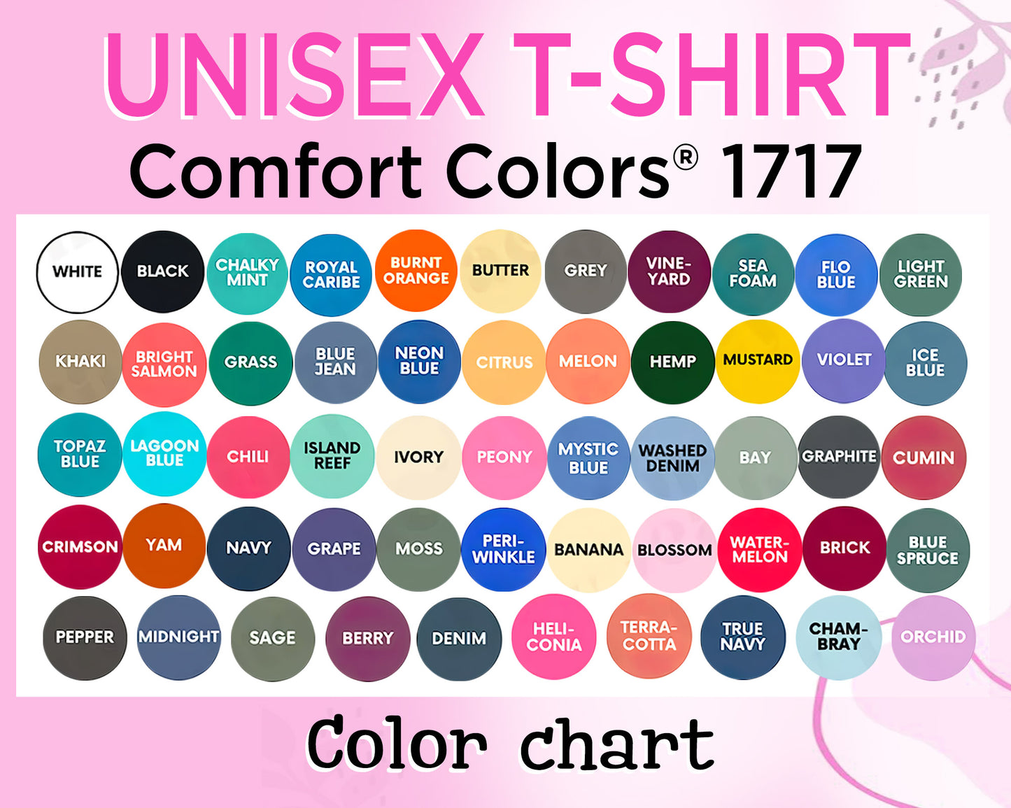 Comfort Colors Unisex Short Sleeve Tee