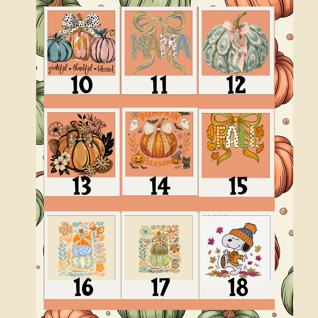 Fall Fun Custom Sweatshirts and Hoodies