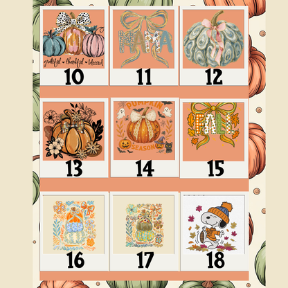 Fall Fun Custom Sweatshirts and Hoodies