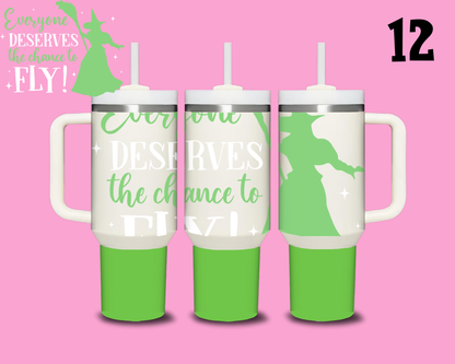 40 oz Wicked 2 For Good Tumbler – Choose your Design!