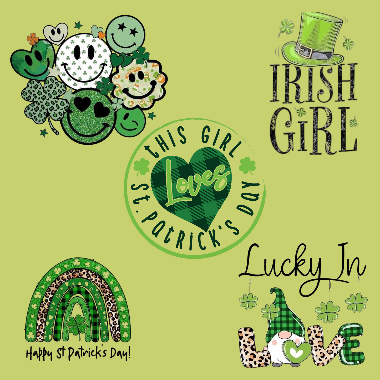 20 oz. Green glitter or shimmer tumbler