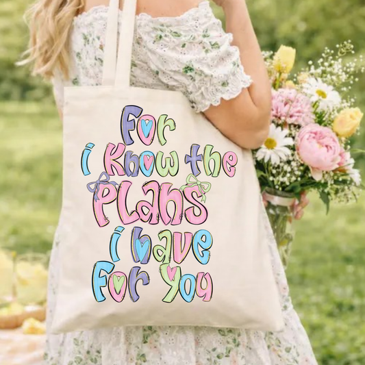 Personalized Design: For I Know the Plans I Have for you  (Choose your product)