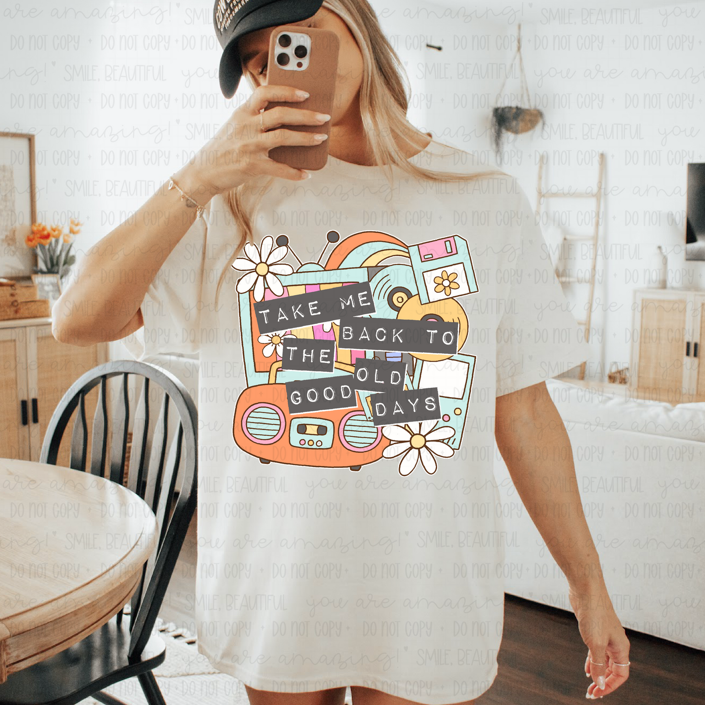 Take me Back to the Good Old Days- TShirt, Tank or Hoodie