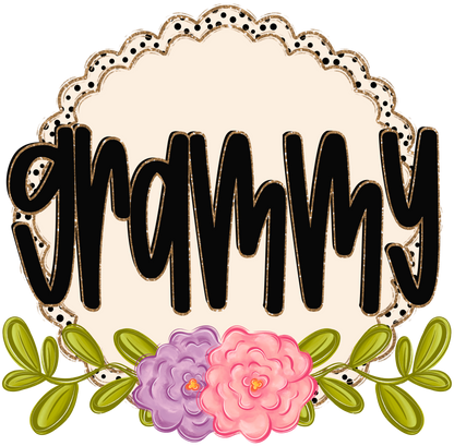 Personalized Design: Spring Name Floral (Choose your product) Mimi/Nana/Mom/Grandma, etc.
