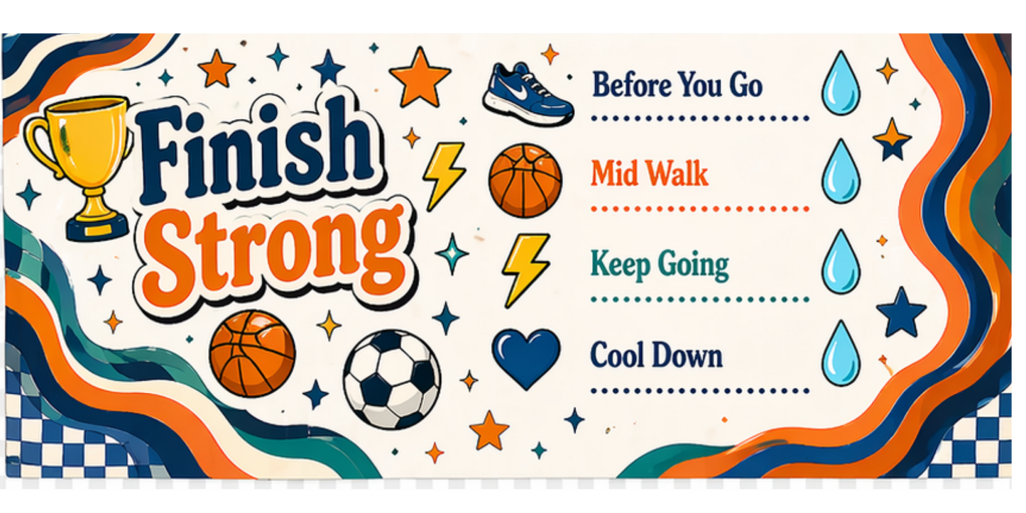 Finish Strong Custom Hydration Tumbler