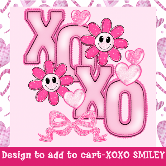 Design only-XOXO Smiley