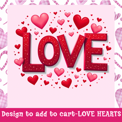 Design only-Painted Hearts (Copy)