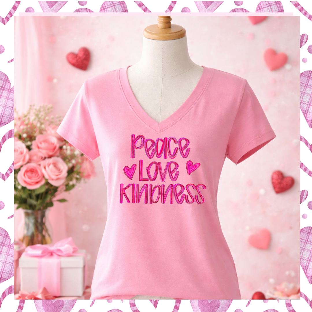 Design only- Peace, Love, Kindness