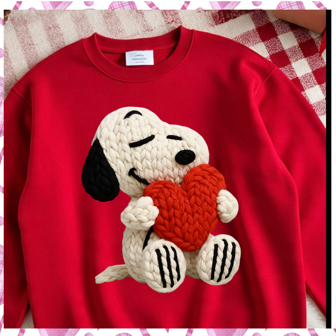 Design only- Snoopy Heart