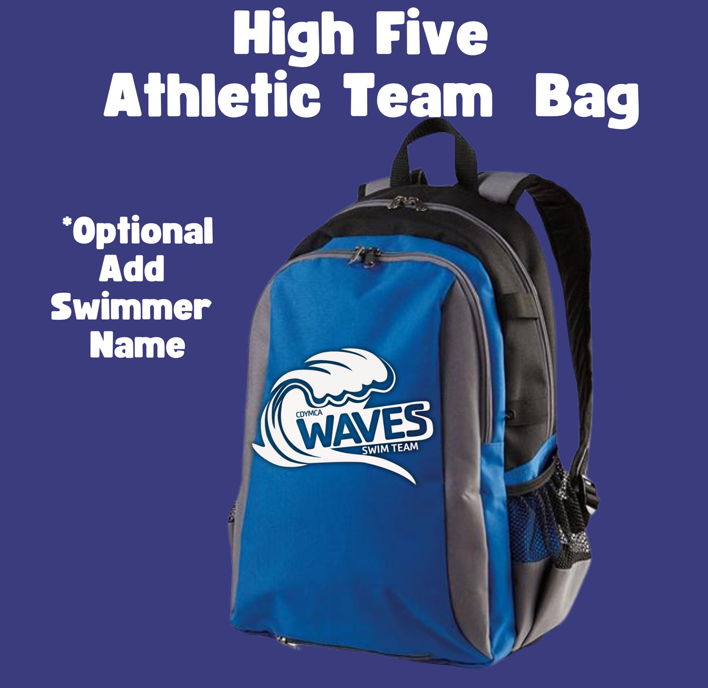 CDYMCA ATHLETIC TEAM BAG