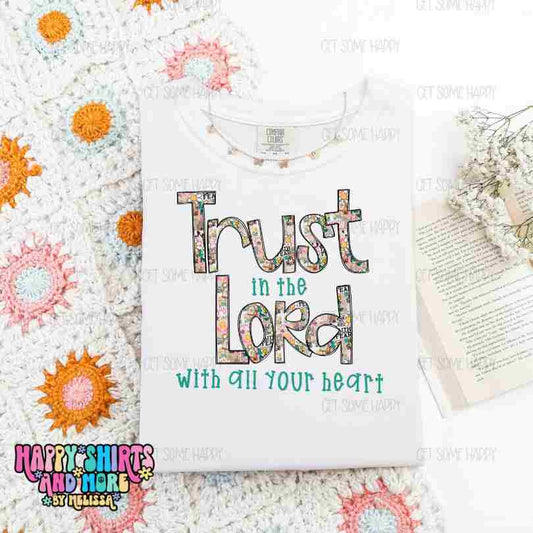 Trust in the Lord -Digital design