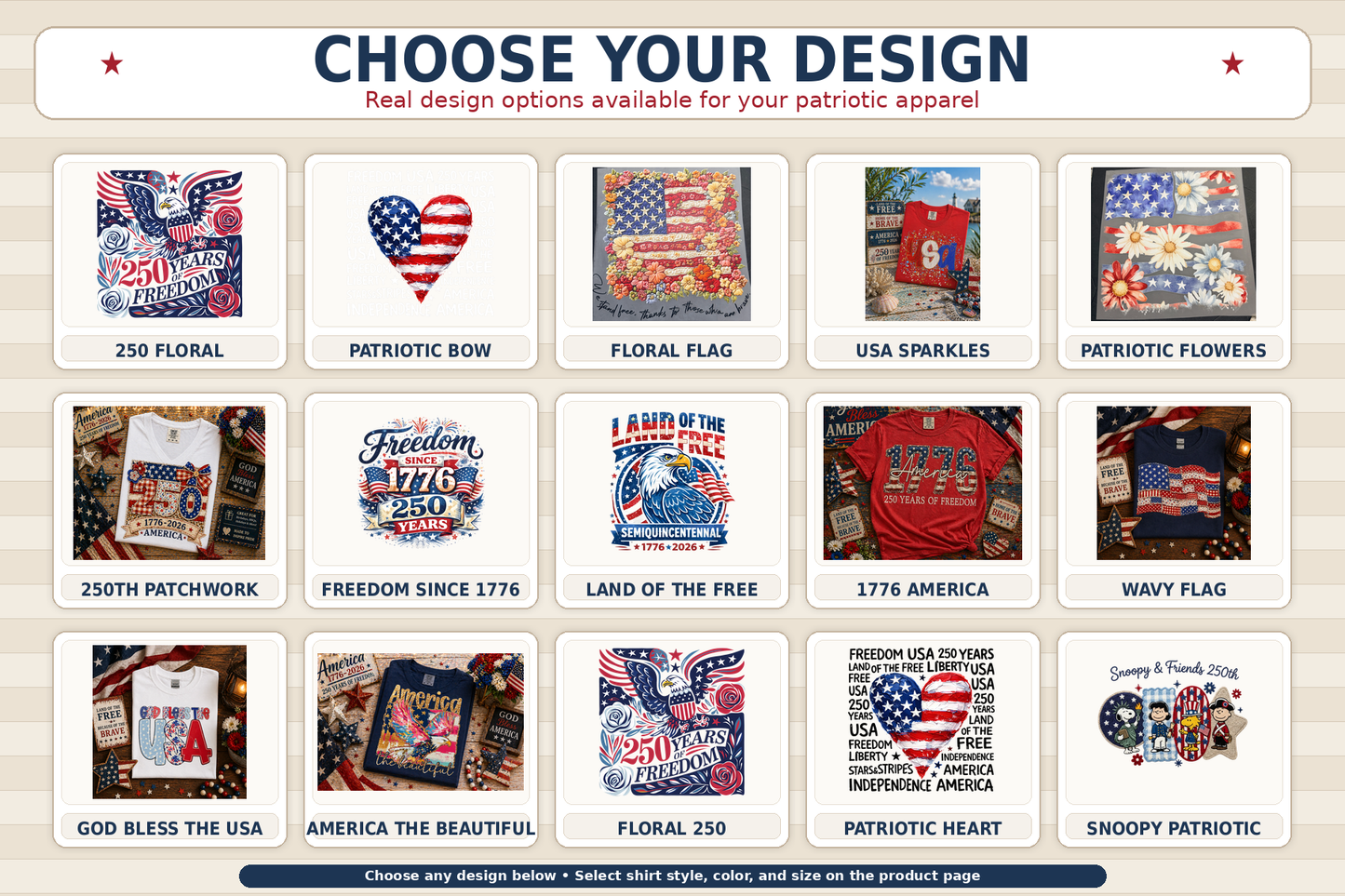 Celebrate America- Patriotic Apparel