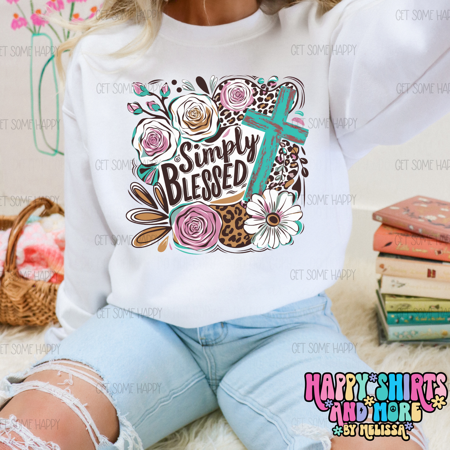 Simply Blessed - TShirt, Tank or Hoodie
