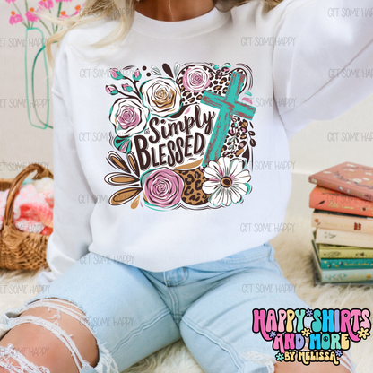 Simply Blessed - TShirt, Tank or Hoodie