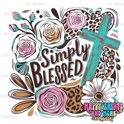 Simply Blessed - TShirt, Tank or Hoodie